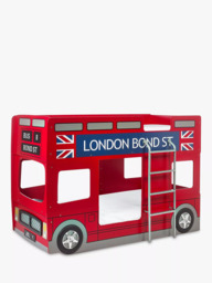 Julian Bowen Bond Street Double Decker Bus Bunk Bed Frame - thumbnail 2