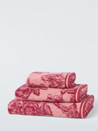 John Lewis x Sanderson Boxwood Cotton Towels