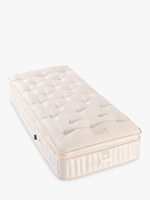 John Lewis British Natural Collection Farndale Lambswool Pillowtop 16500 Pocket Spring Mattress, Single - image 1