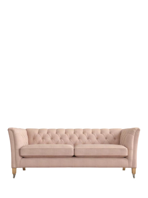 Laura Ashley Chatsworth Large 3 Seater Sofa, Oak Leg - image 1