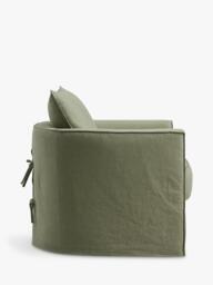 John Lewis Falmouth Loose Cover Armchair - thumbnail 5