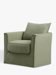 John Lewis Falmouth Loose Cover Armchair - thumbnail 3