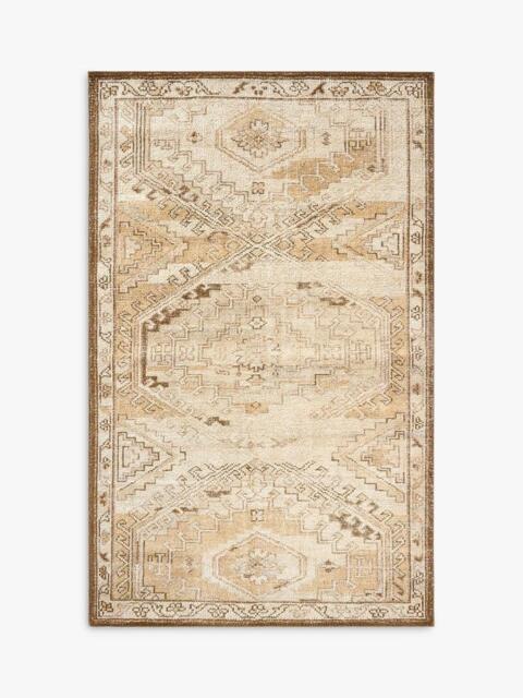 Pottery Barn Melba Abstract Rug, Neutral Multi - image 1
