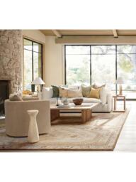 Pottery Barn Melba Abstract Rug, Neutral Multi - thumbnail 5