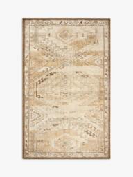 Pottery Barn Melba Abstract Rug, Neutral Multi