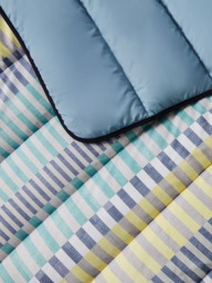 Night Lark Striped Shores Coverless Duvet, 6 Tog - thumbnail 5
