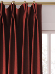 Harlequin Ario Made to Measure Curtains or Roman Blind, Scarlet - thumbnail 4