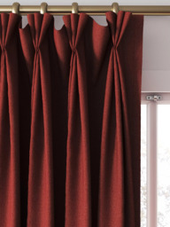 Harlequin Ario Made to Measure Curtains or Roman Blind, Scarlet - thumbnail 6