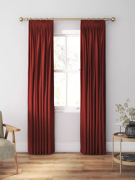 Harlequin Ario Made to Measure Curtains or Roman Blind, Scarlet - thumbnail 3