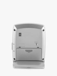 Acctim Vista Radio Controlled Digital Travel Alarm Clock, Silver - thumbnail 3