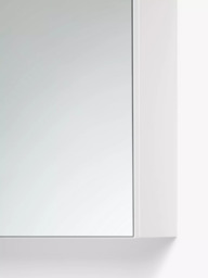 John Lewis White Gloss Triple Mirrored Bathroom Cabinet - thumbnail 5