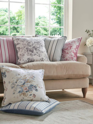 Cabbages & Roses Jolly Stripe Cushion - thumbnail 4