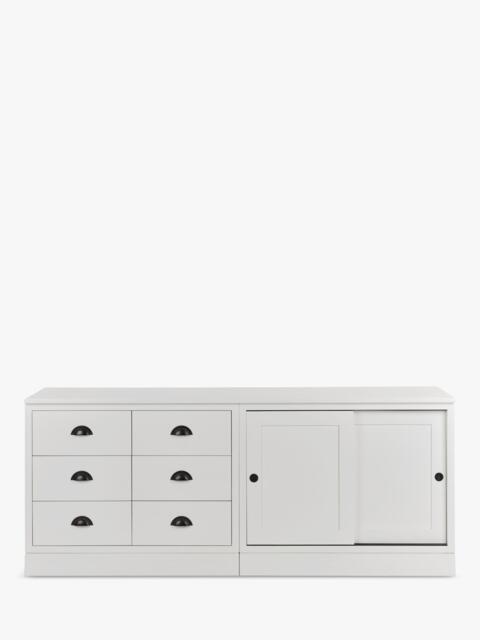 Neptune Chawton Double Sideboard, White - image 1