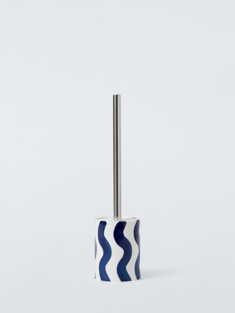 John Lewis Wavy Stripe Toilet Brush and Holder - image 1