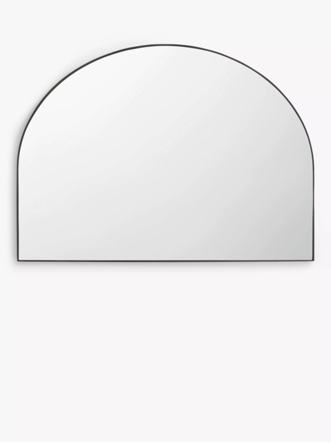 John Lewis Scandi Metal Overmantel Mirror, 76 x 102cm - image 1