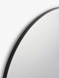 John Lewis Scandi Metal Overmantel Mirror, 76 x 102cm - thumbnail 3