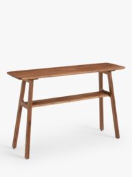 John Lewis Cara Console Table, American Black Walnut - thumbnail 1