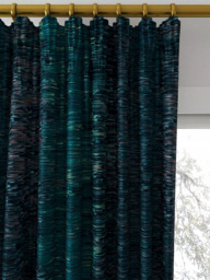 Clarke & Clarke Ombre Made to Measure Curtains or Roman Blind, Blue - thumbnail 2