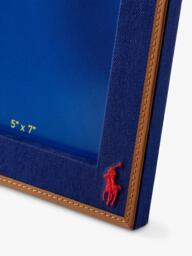 "Ralph Lauren Polo Icon Photo Frame, 5 x 7"" (13 x 18cm), Navy/Red" - thumbnail 2