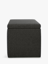 John Lewis Emily Upholstered Ottoman Storage Box - thumbnail 4