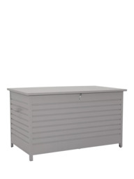 KETTLER Pebble Large Aluminium Garden Storage Box, Grey