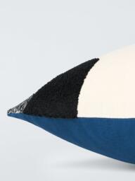John Lewis Embroidered Patchwork Cushion, Multi - thumbnail 4