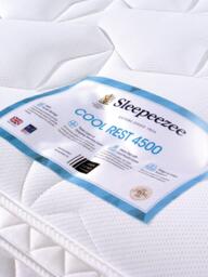 Sleepeezee Cool Rest 4500 Pocket Spring Mattress, Medium Tension, Single - thumbnail 5