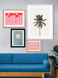 EAST END PRINTS Kubistika 'The Beauty Of Silence' Framed Print - thumbnail 2