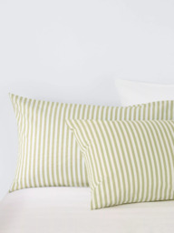 John Lewis Ava Cotton Percale Stripe Duvet Cover Set - thumbnail 2