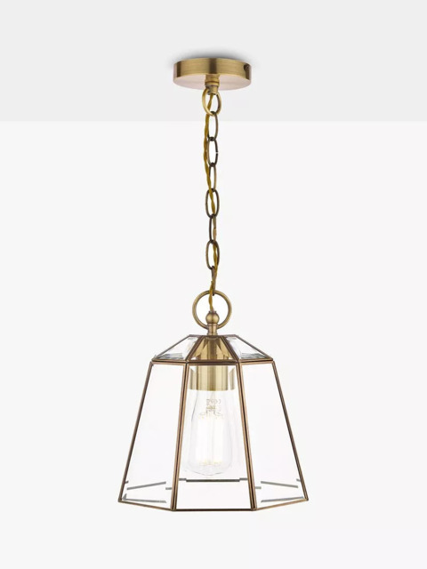 Laura Ashley Clayton Glass Ceiling Light - image 1