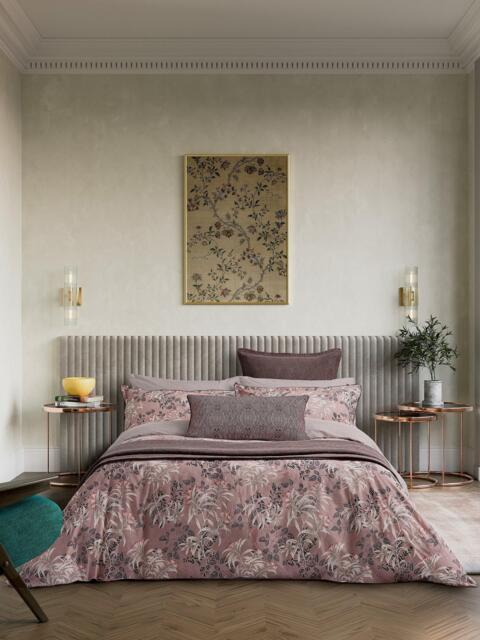 Bedeck of Belfast Katara Duvet Cover Set, Pink Grey - image 1