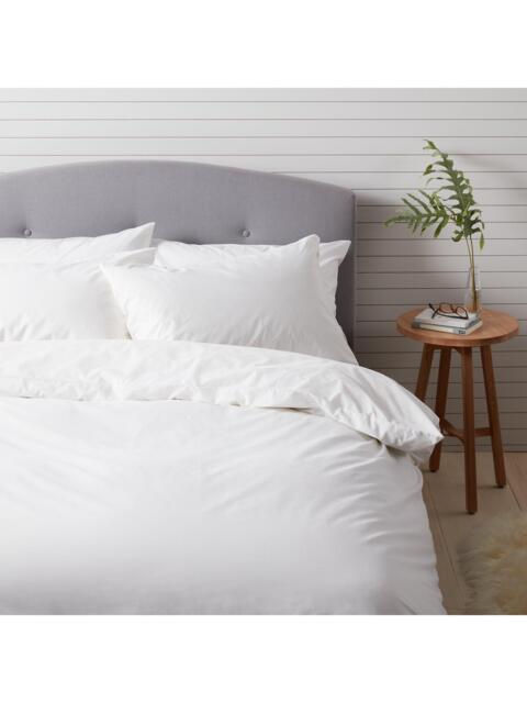 John Lewis Pure Cotton Percale Duvet Cover Set - image 1