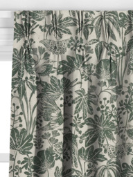 John Lewis Japonica Made to Measure Curtains or Roman Blind, Mrytle Green - thumbnail 6