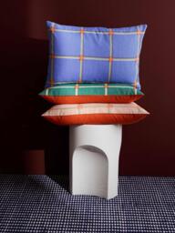 The Conran Shop Cuba Cotton Cushion, Blue - thumbnail 2