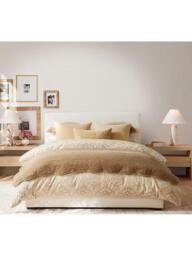 Pottery Barn Velvet Scallop Edge Reversible Bedspread - thumbnail 6