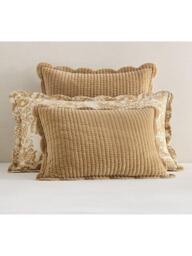 Pottery Barn Velvet Scallop Edge Reversible Bedspread - thumbnail 5