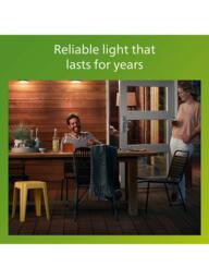 Philips Lois Motion Sensor 20W LED Outdoor Flood Light, Black - thumbnail 4