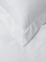 John Lewis Egyptian Cotton Sateen 1200 Thread Count Bedding, White - thumbnail 2
