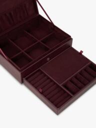 TUTTI Serenity Jewellery Box, Burgundy - thumbnail 2