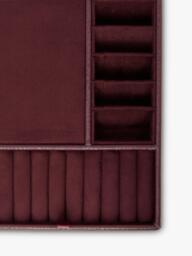 TUTTI Serenity Jewellery Box, Burgundy - thumbnail 4