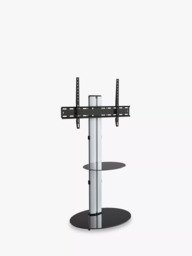 AVF FSL600 ENO Oval Pedestal TV Stand with Mount for TVs up to 55” - thumbnail 1