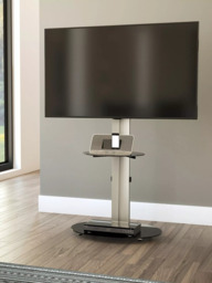AVF FSL600 ENO Oval Pedestal TV Stand with Mount for TVs up to 55” - thumbnail 3