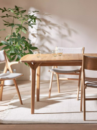 John Lewis X-Ray 6-8 Seater Extending Dining Table - thumbnail 2