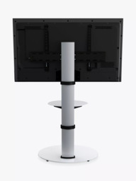AVF FSL600 ENO Oval Pedestal TV Stand with Mount for TVs up to 55” - thumbnail 4