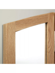 John Lewis Essence Gallery Mirror, Oak - thumbnail 2