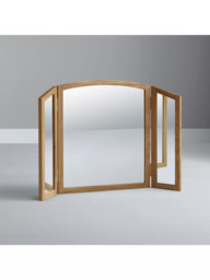 John Lewis Essence Gallery Mirror, Oak - thumbnail 4