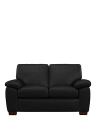 John Lewis Camden Small 2 Seater Leather Sofa, Dark Leg - thumbnail 5