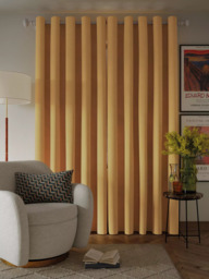 John Lewis Textured Weave Pair Blackout Lined Eyelet Curtains - thumbnail 5