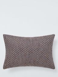 John Lewis Terbi Cushion, Navy