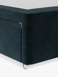 Hypnos Non-Sprung Upholstered 2 Drawer Divan Base, Super King Size - thumbnail 3
